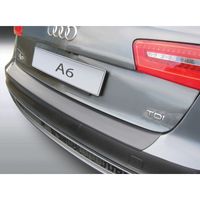 Bumper beschermer passend voor Audi A6 Avant/Allroad 2011- (excl. S6/RS6) Zwart GRRBP713 - thumbnail