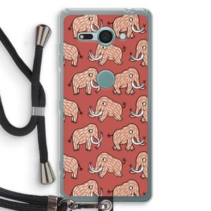 Mammoet: Sony Xperia XZ2 Compact Transparant Hoesje met koord