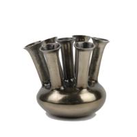 Aluminium Tuitvaas Antique Nickel 25cm