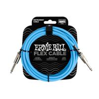 Ernie Ball Flex Cable audio kabel 3,05 m 6.35mm Blauw
