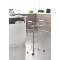 Metaltex opbergtrolley ascona grijs