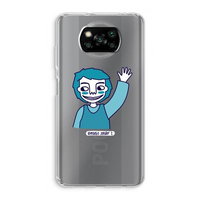 Zwaai: Xiaomi Poco X3 NFC Transparant Hoesje