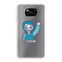 Zwaai: Xiaomi Poco X3 NFC Transparant Hoesje