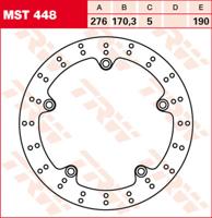 TRW Remschijf, remschijven voor de moto, MST448