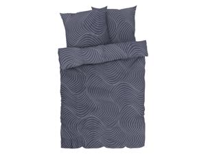 LIVARNO home Dekbedovertrek 200 x 200 cm (Blauw)