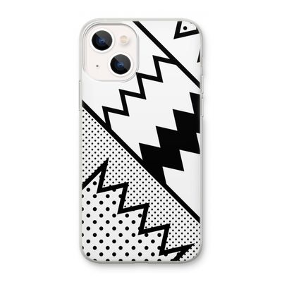 Pop Art #5: iPhone 13 mini Transparant Hoesje