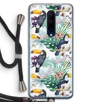 Tukans: OnePlus 7 Pro Transparant Hoesje met koord