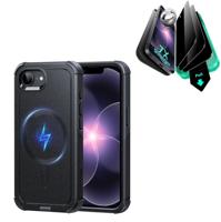 iPhone 17e Bundle Cyber Tough Magnetic Case & Armorite® Privacy Screen Protector - Black