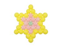 Stervormig Ballon Frame Transparant (63x68cm)