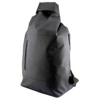 Waterdichte vegan duffel bag/plunjezak/dry bag - 30 liter - zwart - Waterdichte reistassen - thumbnail