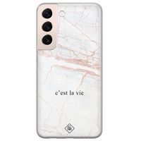 Samsung Galaxy S22 Plus siliconen hoesje - C'est la vie
