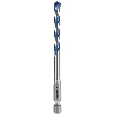 Makita E-14984 Carbide Multifunctionele boor 1 stuks 6 mm Gezamenlijke lengte 100 mm 1/4 (6.3 mm) inbus 1 stuk(s)