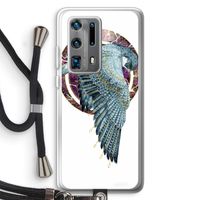 Golden Falcon: Huawei P40 Pro Plus Transparant Hoesje met koord
