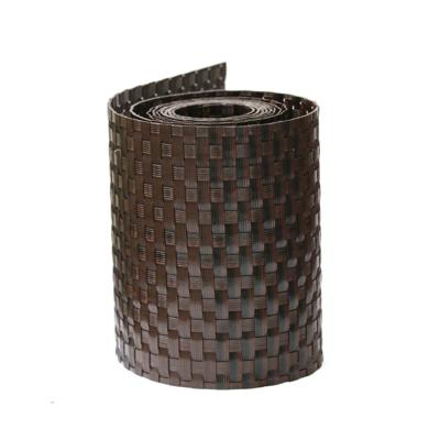 6 stuks! Privacystrook wicker bruingemeleerd - Effenso