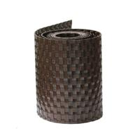 6 stuks! Privacystrook wicker bruingemeleerd - Effenso
