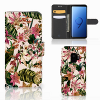 Samsung Galaxy S9 Hoesje Flowers - thumbnail