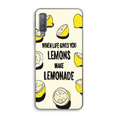 Lemonade: Samsung Galaxy A7 (2018) Transparant Hoesje