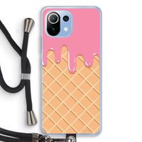 Ice cream: Xiaomi Mi 11 Lite Transparant Hoesje met koord