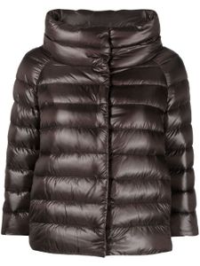 Herno high-neck puffer jacket - Marron