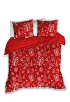 Kerst dekbedovertrek Presents 200 x 220 cm