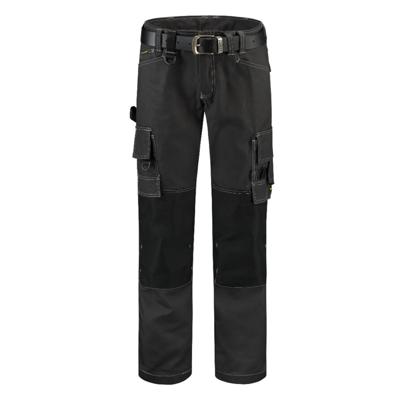 Tricorp worker canvas met cordura - Workwear - 502009 - donkergrijs/zwart - maat 51