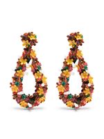 La DoubleJ boucles d'oreilles Confetti Macro Flower - Jaune