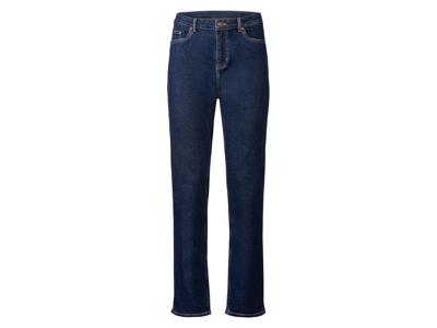 esmara Dames jeans straight-fit (36, Donkerblauw)