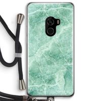 Groen marmer: Xiaomi Mi Mix 2 Transparant Hoesje met koord