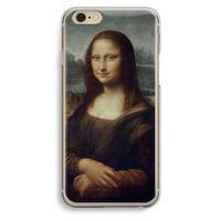 Mona Lisa: iPhone 6 / 6S Transparant Hoesje