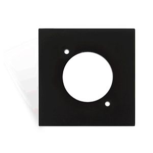 Audac CP45DSZ/B D-size plaatje zwart