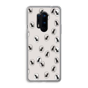 Miauw: OnePlus 8 Pro Transparant Hoesje