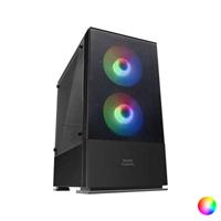 ATX/mATX Semi-toren doos Mars Gaming LED RGB LED RGB Micro ATX Kleur Zwart