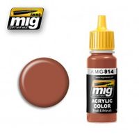 MIG Acrylic Red Brown Light 17ml - thumbnail