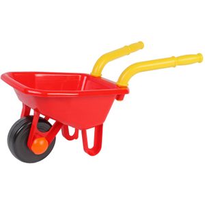 Speelgoed kruiwagen rood 25 x 66 cm   -