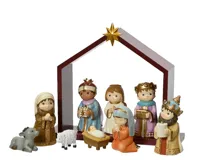 Kerststal mdf-polyrsn l27b7h22c mlt