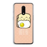 Sleep All Day: OnePlus 7 Transparant Hoesje