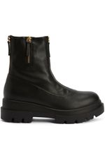 Giuseppe Zanotti Avice logo-patch ankle boots - Noir