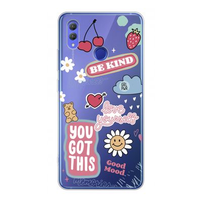 Positivity: Honor Note 10 Transparant Hoesje