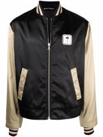 Palm Angels veste bomber PXP colour block - Noir