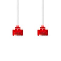 Nedis CAT6 Netwerkkabel | RJ45 Male | RJ45 Male | U/UTP | 2.00 m | Snagless | Plat | PVC | Wit | Label - CCGL85215WT20 - thumbnail