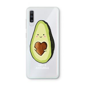 Avocuddle: Samsung Galaxy A70 Transparant Hoesje