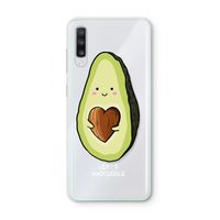 Avocuddle: Samsung Galaxy A70 Transparant Hoesje Avocuddle: Samsung Galaxy A70 Transparant Hoesje