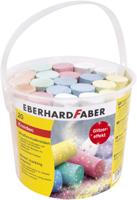 Glitterstoepkrijt 20 stuks in emmer Eberhard Faber