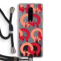 Dogs: OnePlus 8 Transparant Hoesje met koord