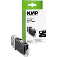 KMP Inktcartridge vervangt Canon CLI-571BK XL Compatibel Foto zwart C107BKX 1568,0001