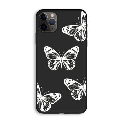 White butterfly: iPhone 11 Pro Max Biologisch afbreekbaar hoesje