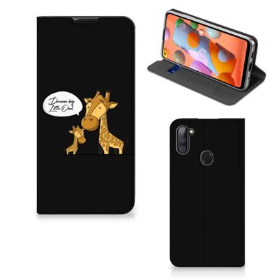 Samsung Galaxy M11 | A11 Magnet Case Giraffe Samsung Galaxy M11 | A11 Magnet Case Giraffe
