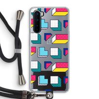 8-bit N°7: OnePlus Nord Transparant Hoesje met koord