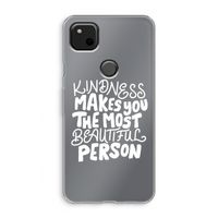 The prettiest: Google Pixel 4a Transparant Hoesje