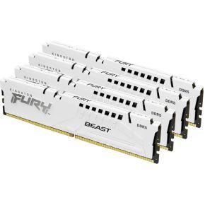 Kingston DDR5 FURY Beast White 4x32GB 5200